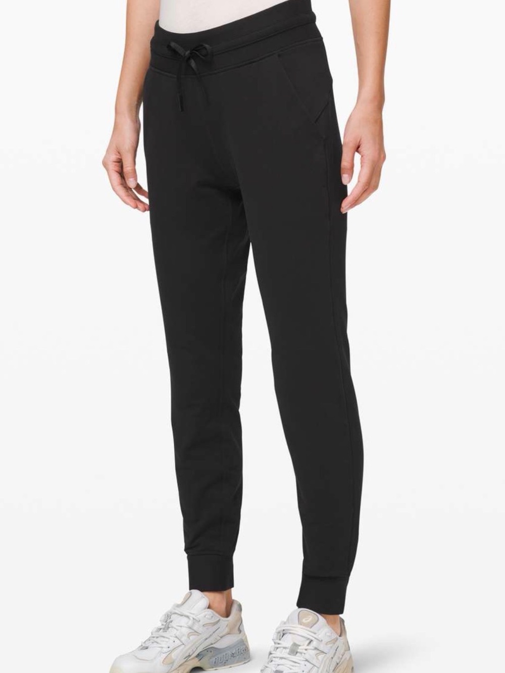 Lululemon Ready to Fleece Jogger Black Sweatpants Size 2